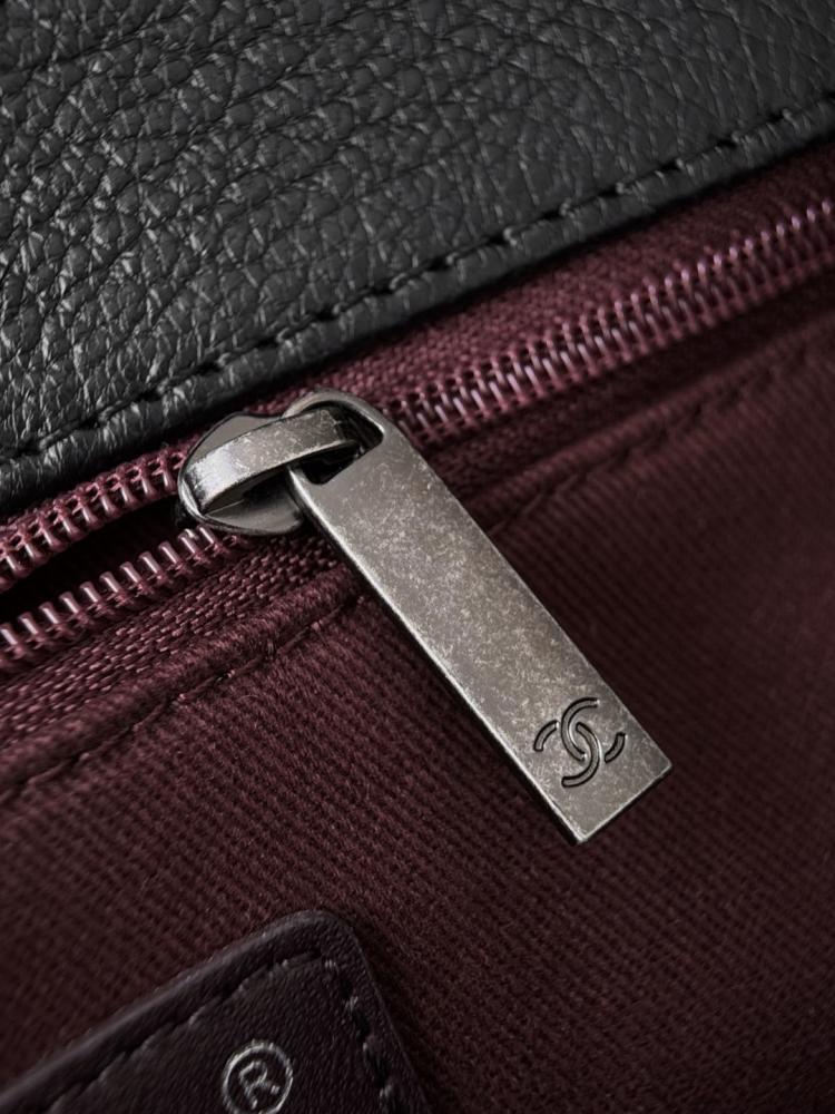 Chanel Bombay Bag – Black Quilted Leather