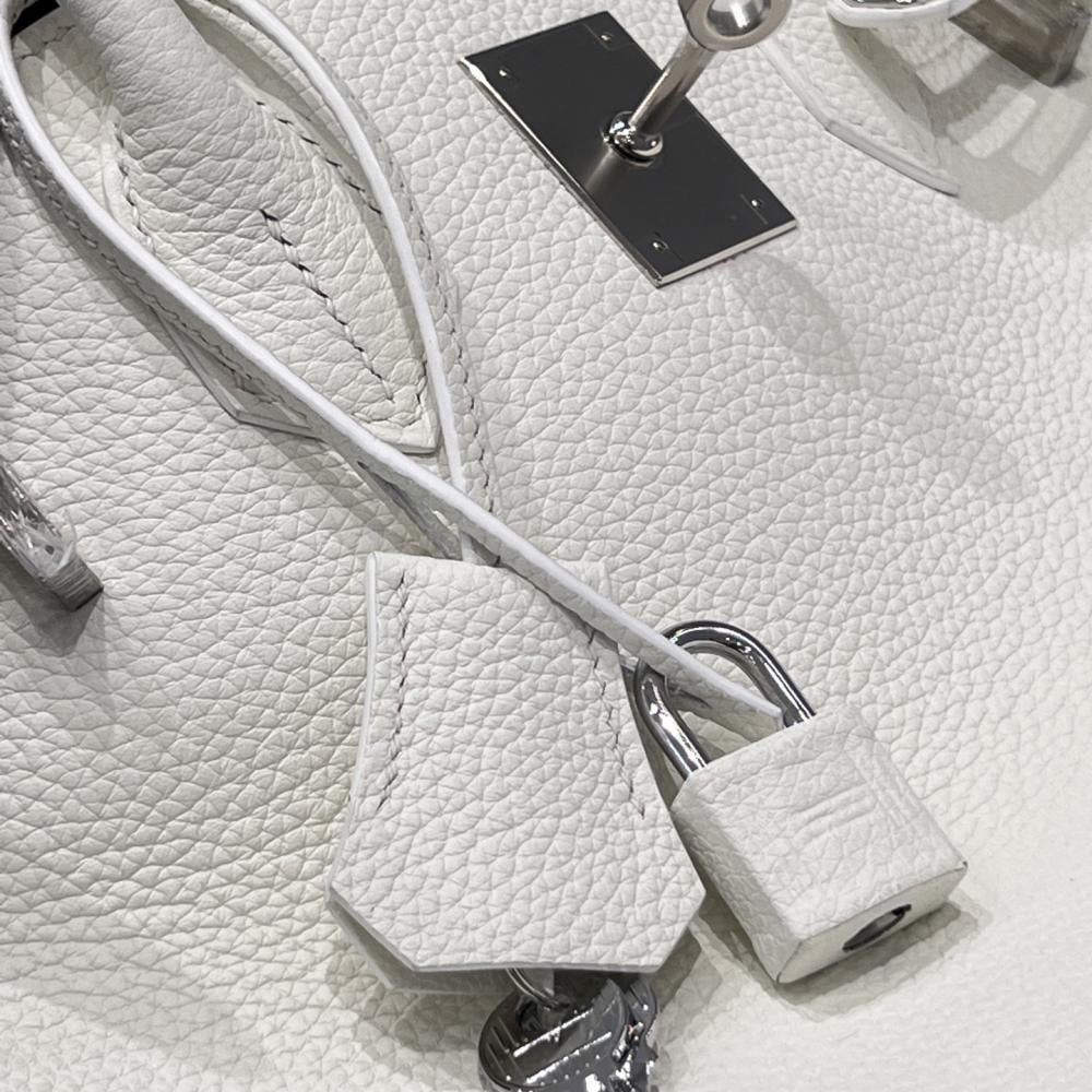 Hermès Birkin 30 White Togo