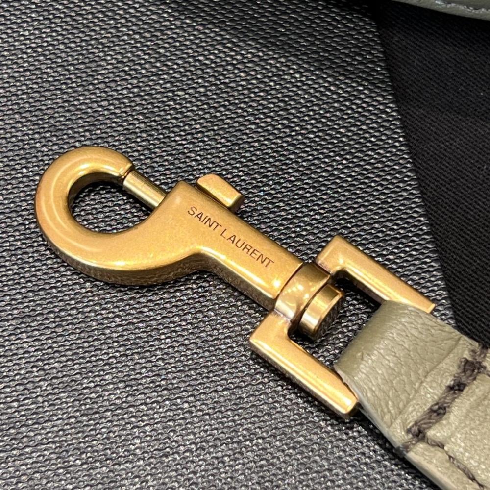 Saint Laurent Gaby Lambskin Makeup Bag