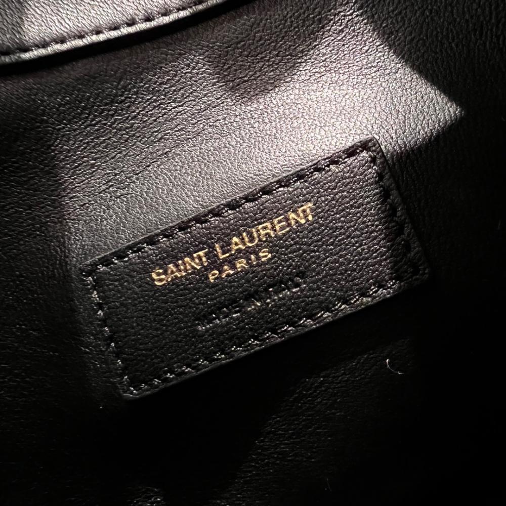 Saint Laurent GABY Lambskin Bucket Bag
