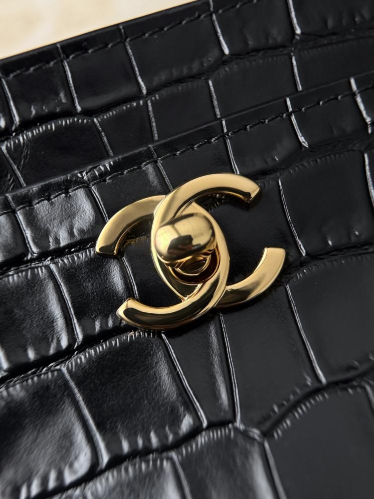 Chanel Küçük Cerf Alışveriş Çantası – Siyah