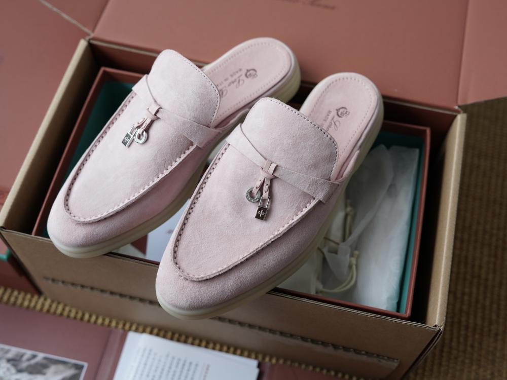 Loro Piana Charms Walk Babouche Loafer