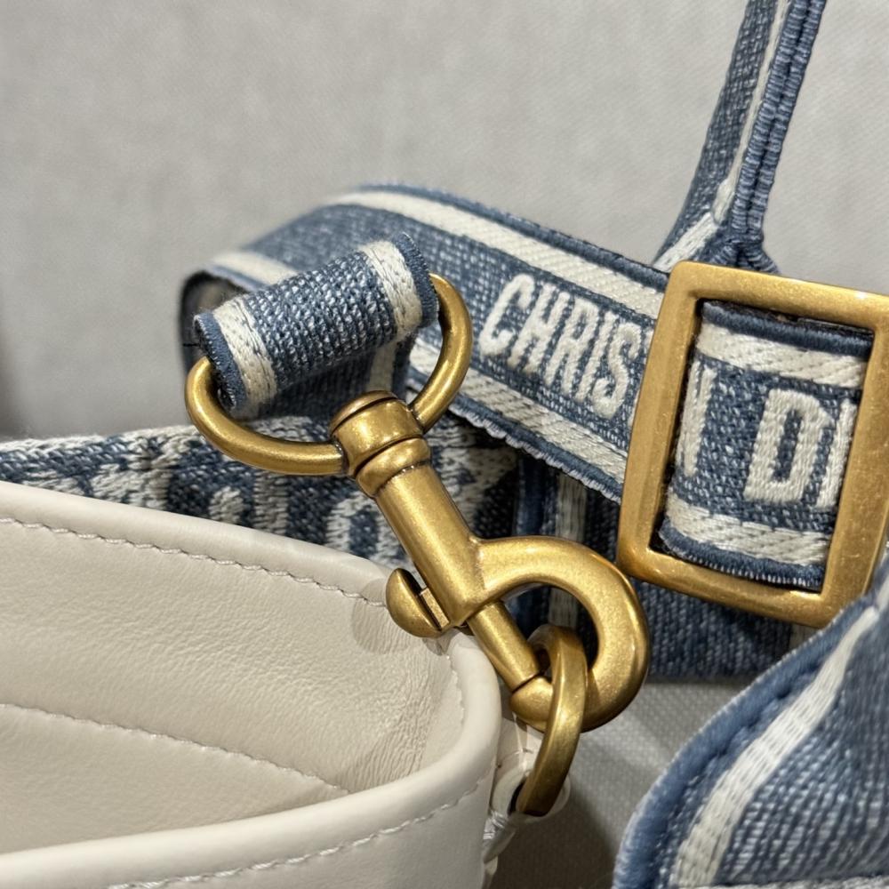 Christian Dior Blue Book Tote Medium