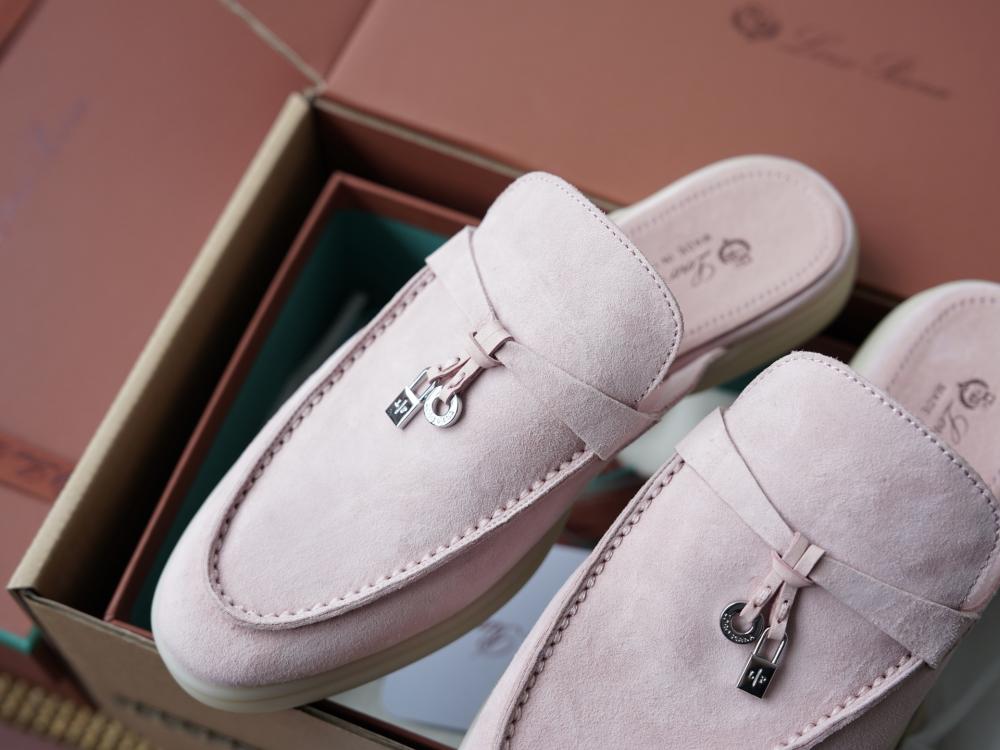 Loro Piana Charms Walk Babouche Loafer