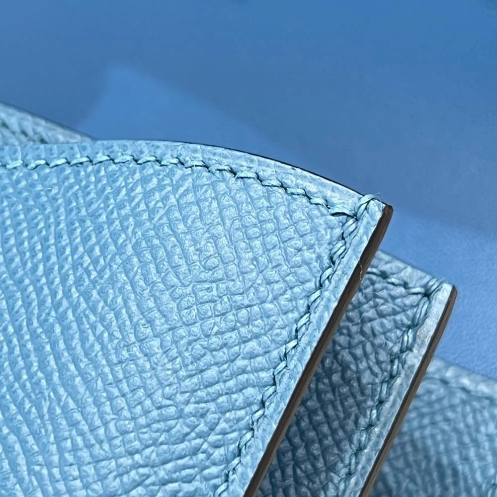 HERMES KELLY 20 MINI SELLIER ANEMONE EPSOM GOLD HARDWARE