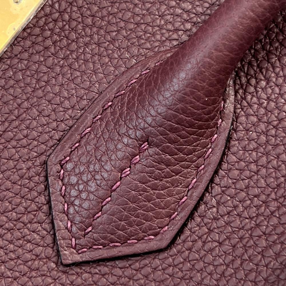 Hermès Birkin 35 Bordo Togo