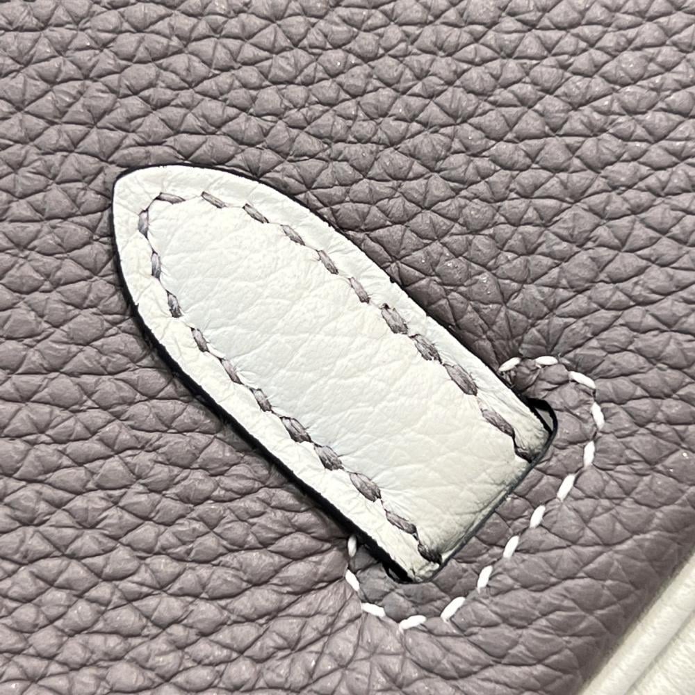Hermès Birkin 25 HSS Etain ve Beton Togo