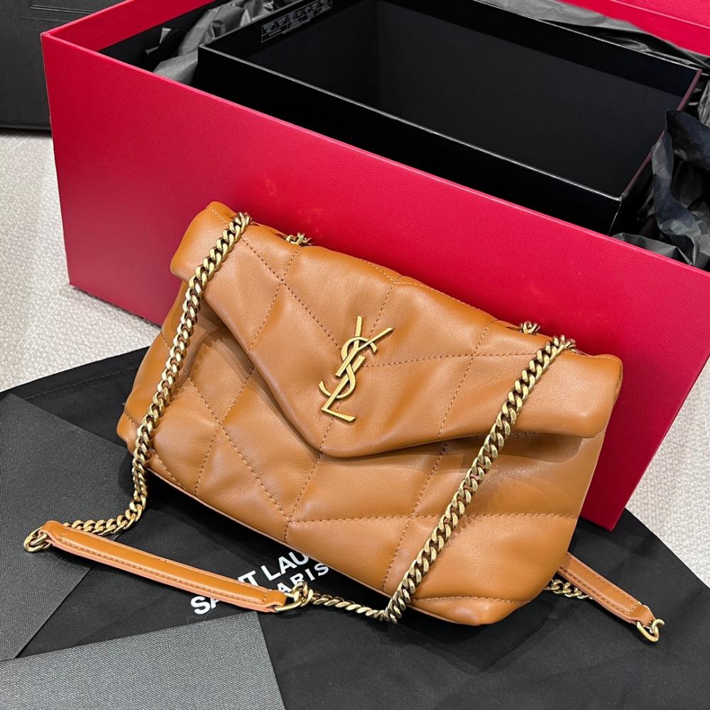 Saint Laurent Puffer Omuz Çantaları - Glimmer of Luxury