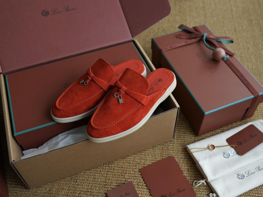 Loro Piana Charms Walk Babouche Loafer