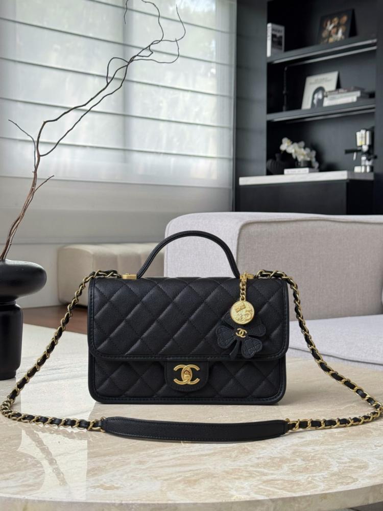 Chanel 25B — Top Handle Classic Flap