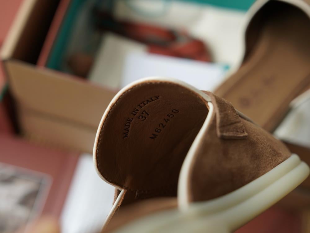 Loro Piana Charms Walk Babouche Loafer