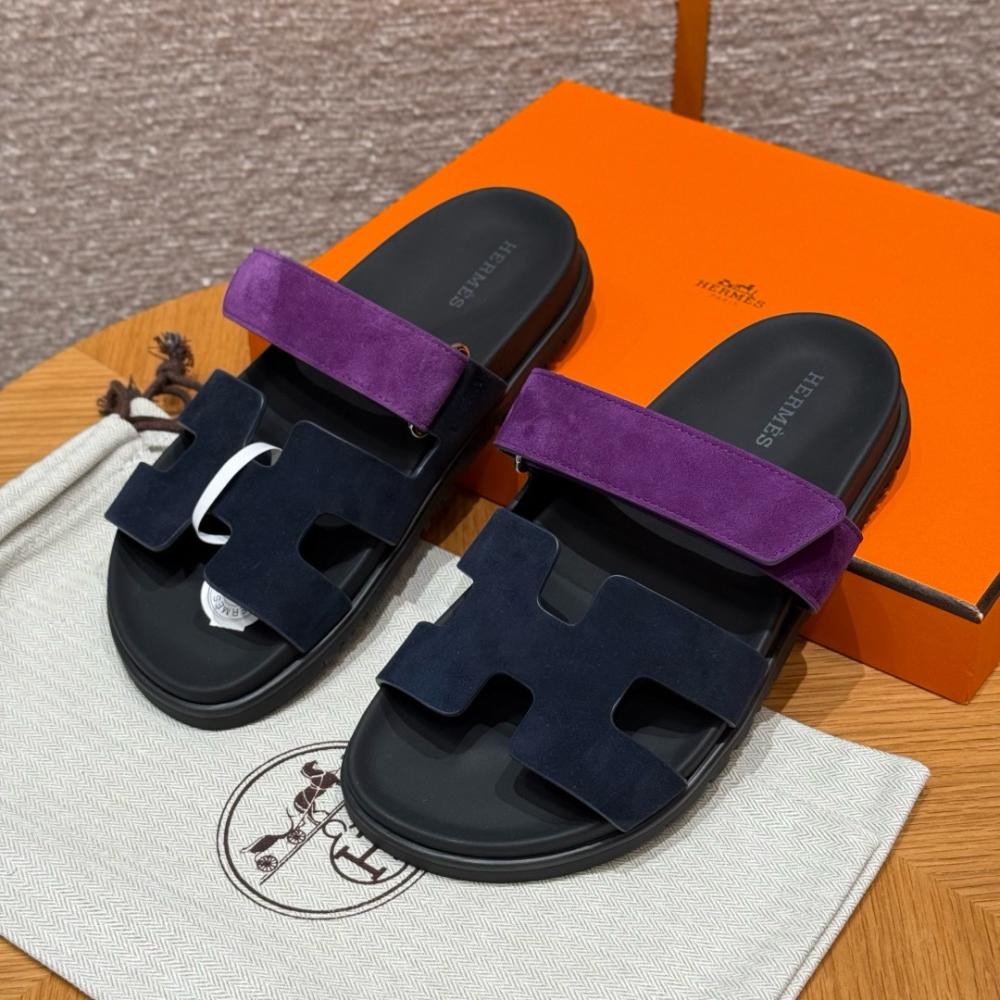 Hermès Chypre Sandals - Clay Beige