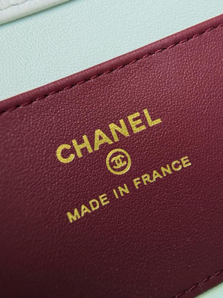 Chanel 26P Mini Shoulder Bag – Pink Grained Calfskin