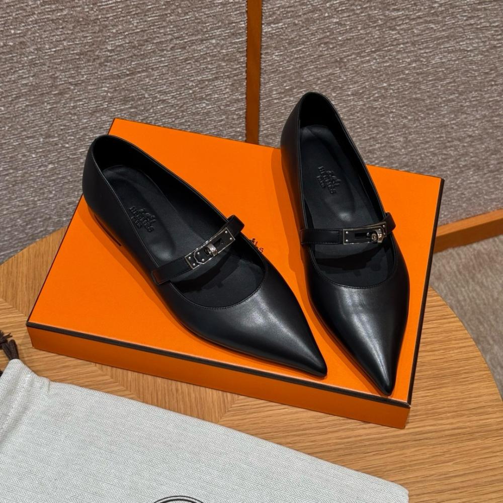 Hermes Kelly Ballet Shoes