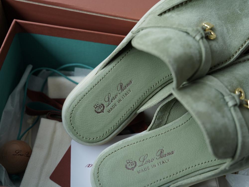 Loro Piana Charms Walk Babouche Loafer