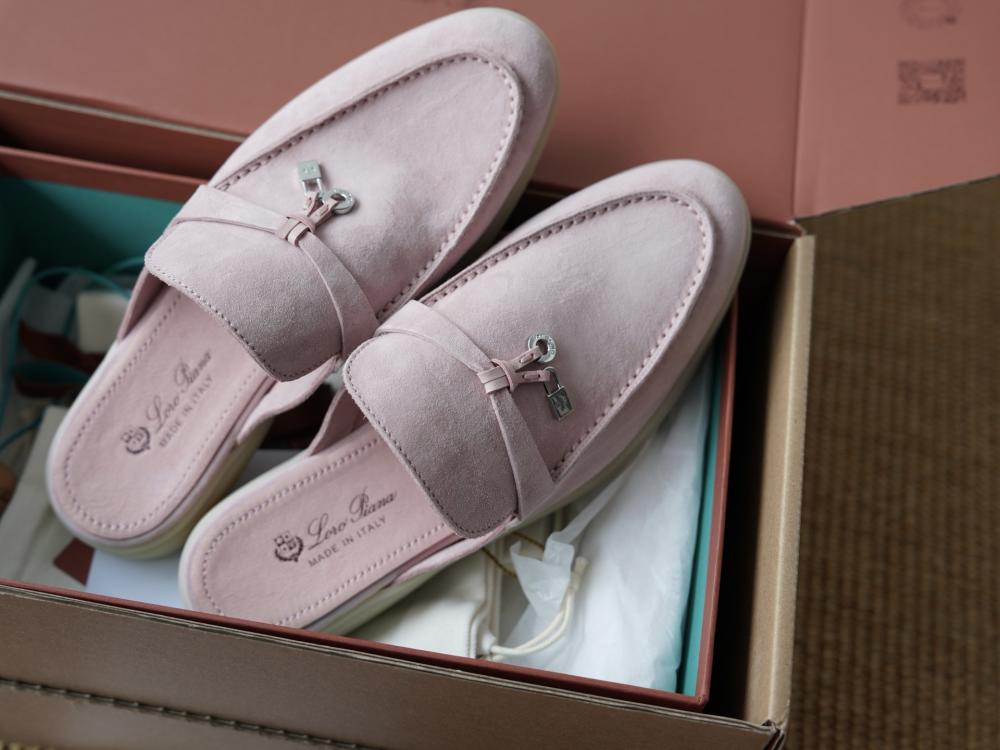 Loro Piana Charms Walk Babouche Loafer