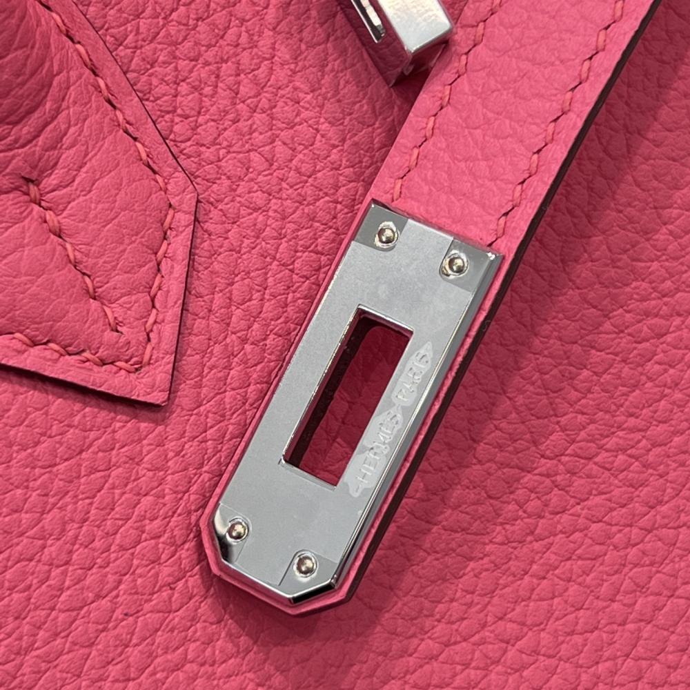 Hermès Birkin 25 Pembe Ruj Togo