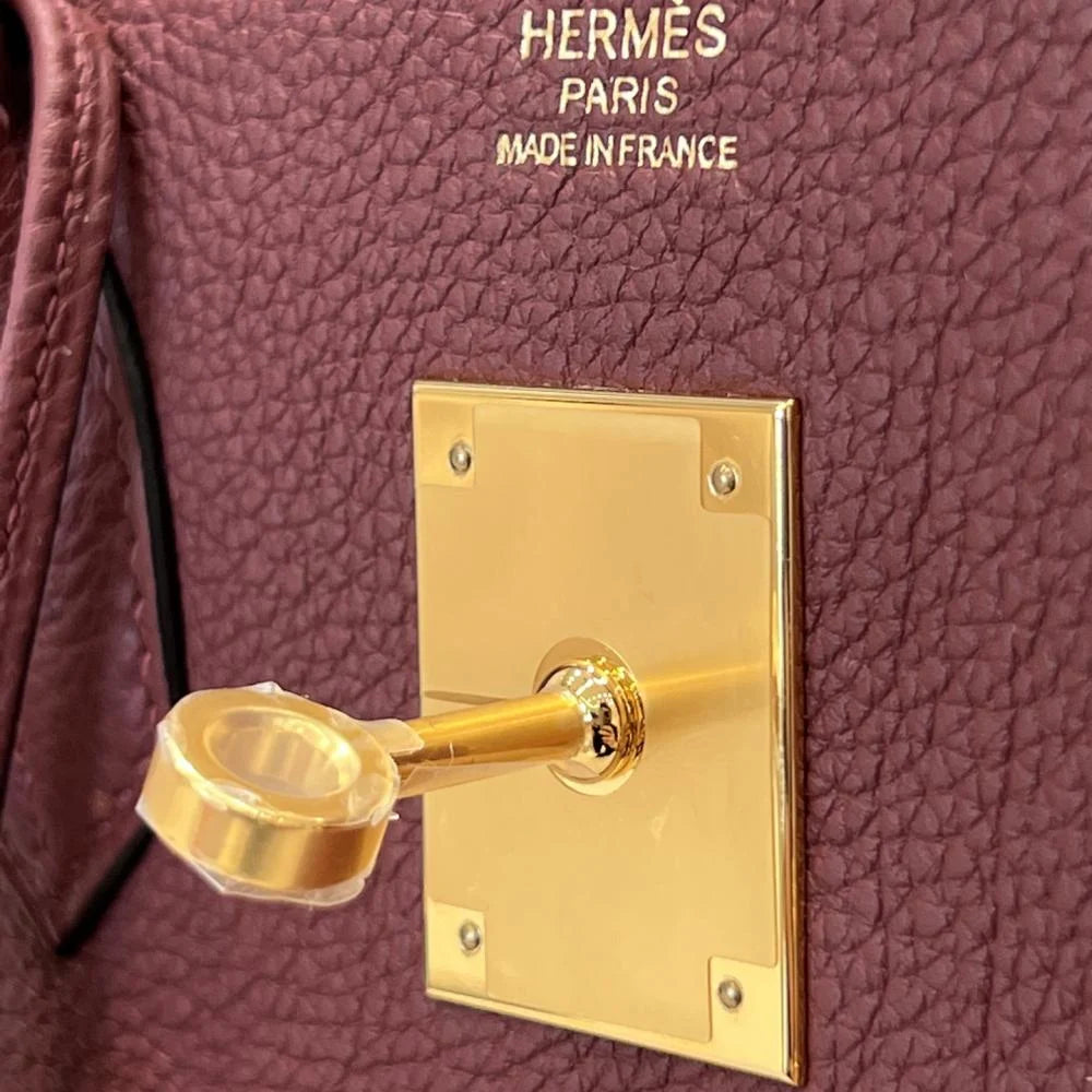 Hermès Birkin 30 Bordo Togo