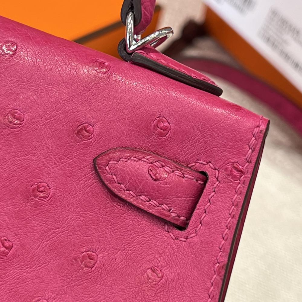 HERMES KELLY 20 MINI SELLIER ANEMONE EPSOM GOLD HARDWARE