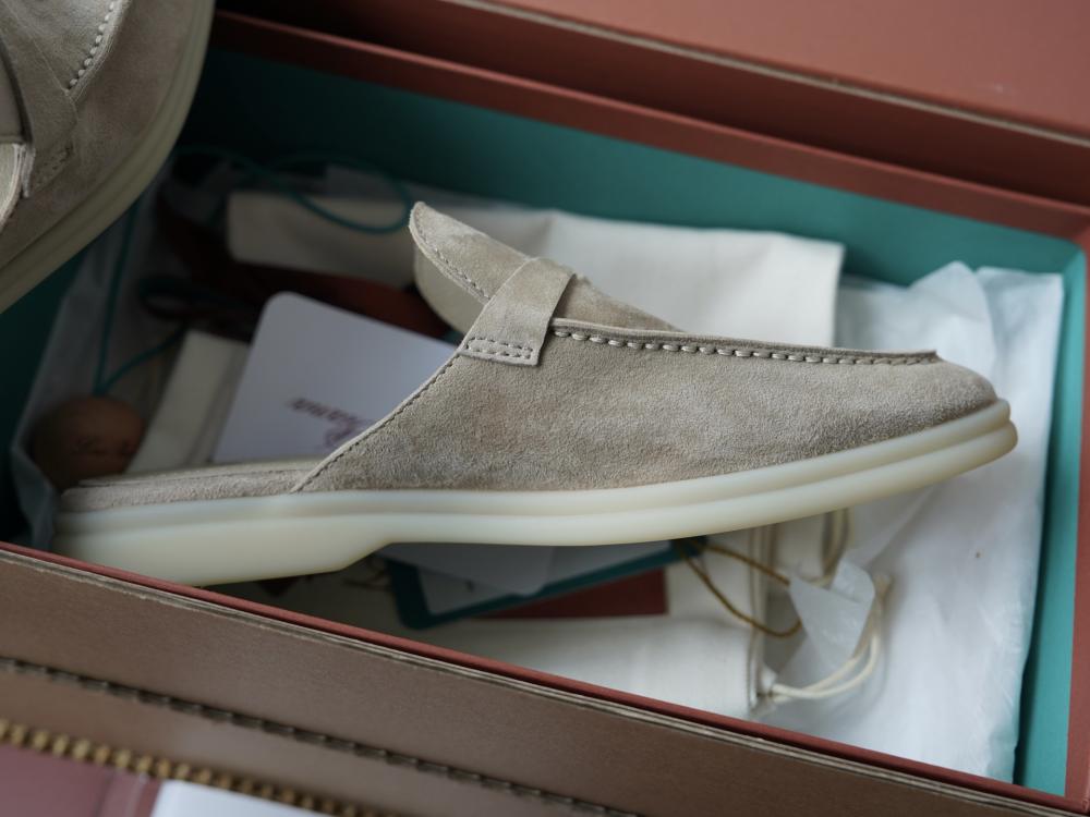 Loro Piana Charms Walk Babouche Loafer