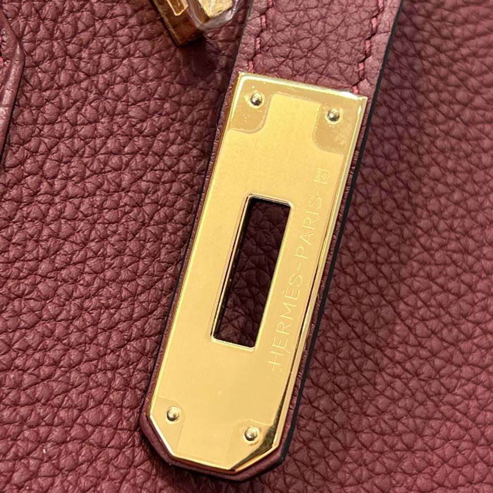 Hermès Birkin 30 Bordo Togo