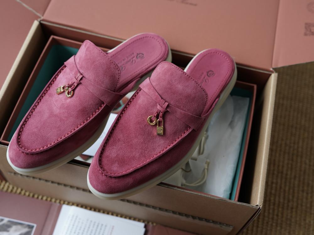 Loro Piana Charms Walk Babouche Loafer