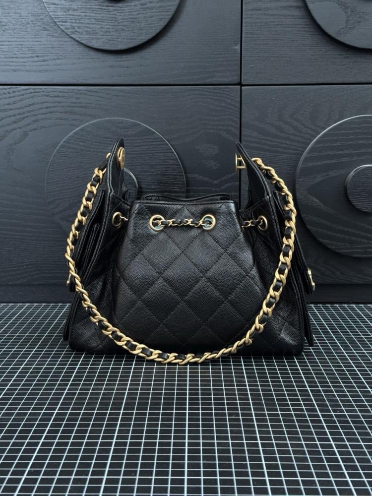 Chanel 25C Large Hobo Travel Bag