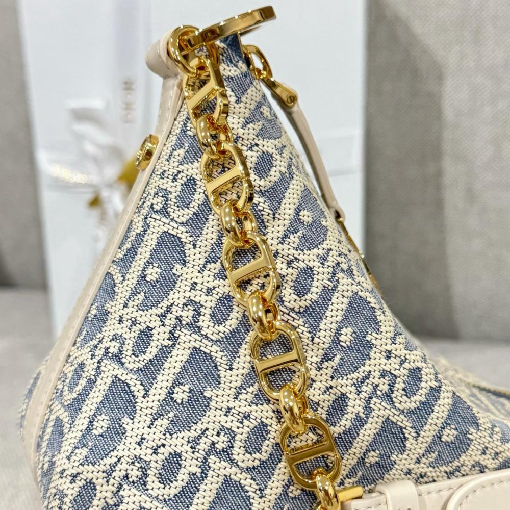 Diorstar Chain Hobo Bag 