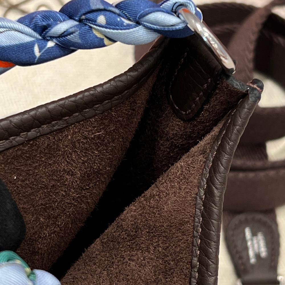 Hermès Evelyne 16cm Togo Leather Shoulder Bag