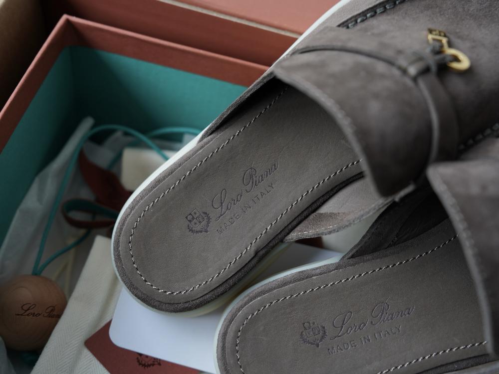 Loro Piana Charms Walk Babouche Loafer