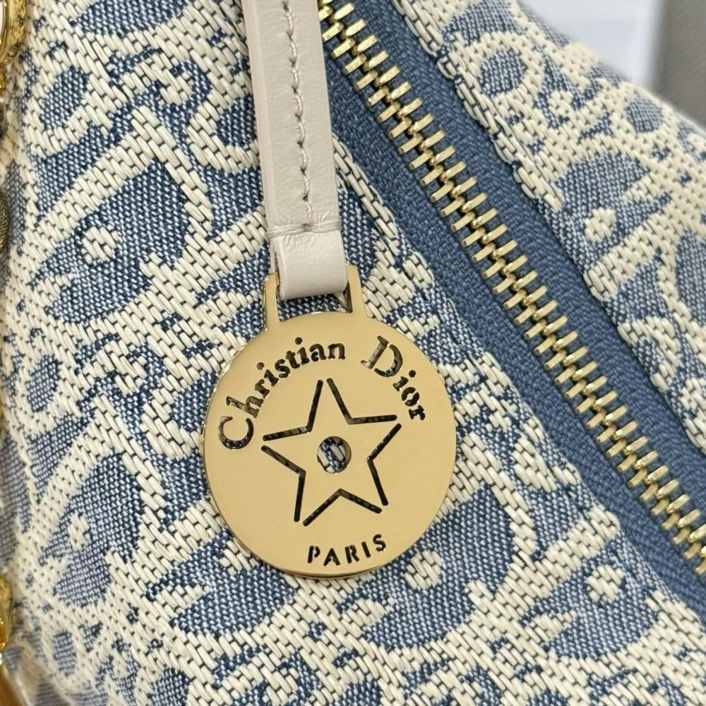 Diorstar Chain Hobo Bag 