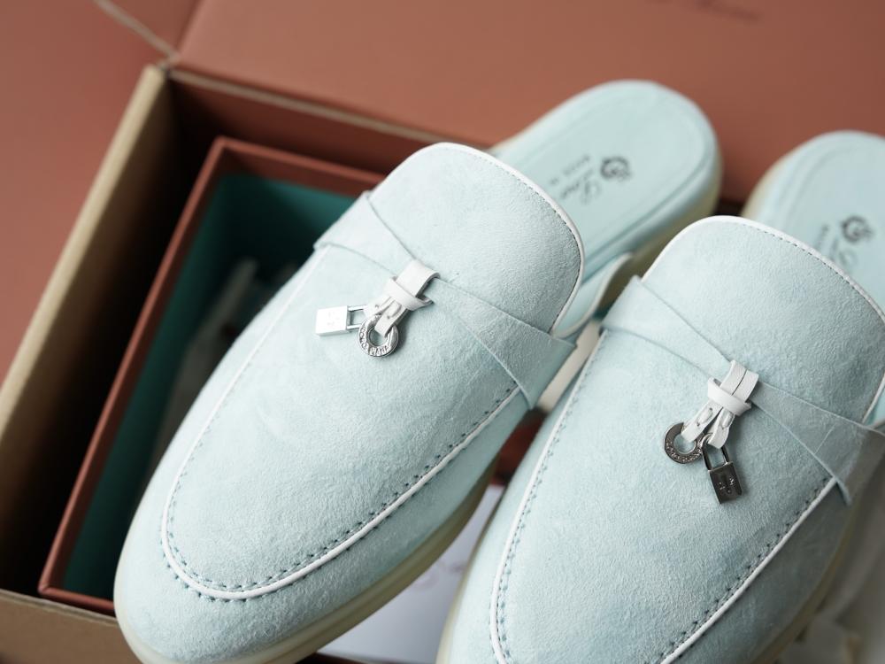 Loro Piana Charms Walk Babouche Loafer