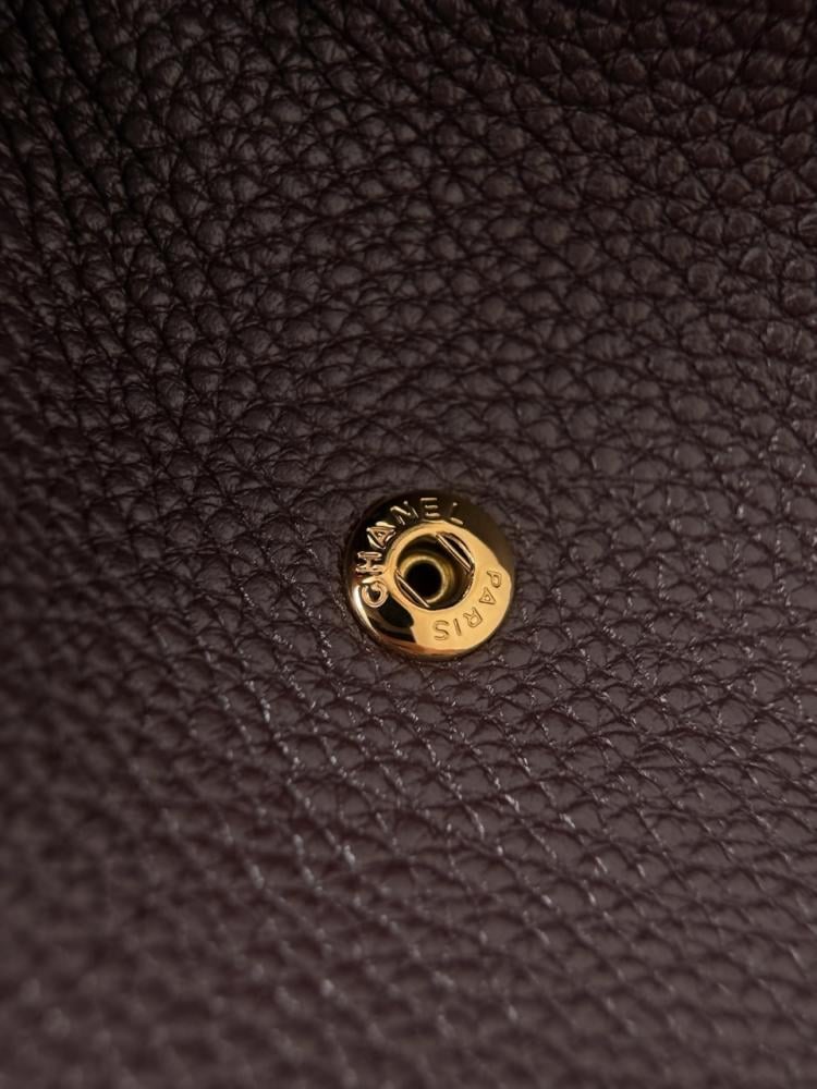 Chanel Büyük Alışveriş Çantası (Büyük Tote) – Kahverengi