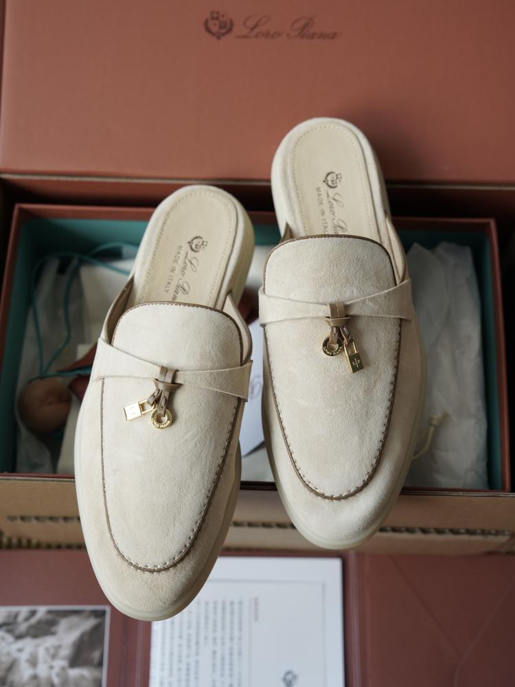 Loro Piana Charms Walk Babouche Loafer