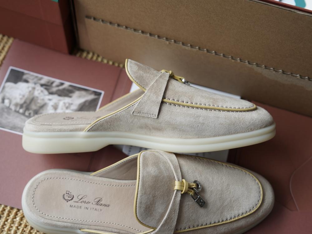 Loro Piana Charms Walk Babouche Loafer