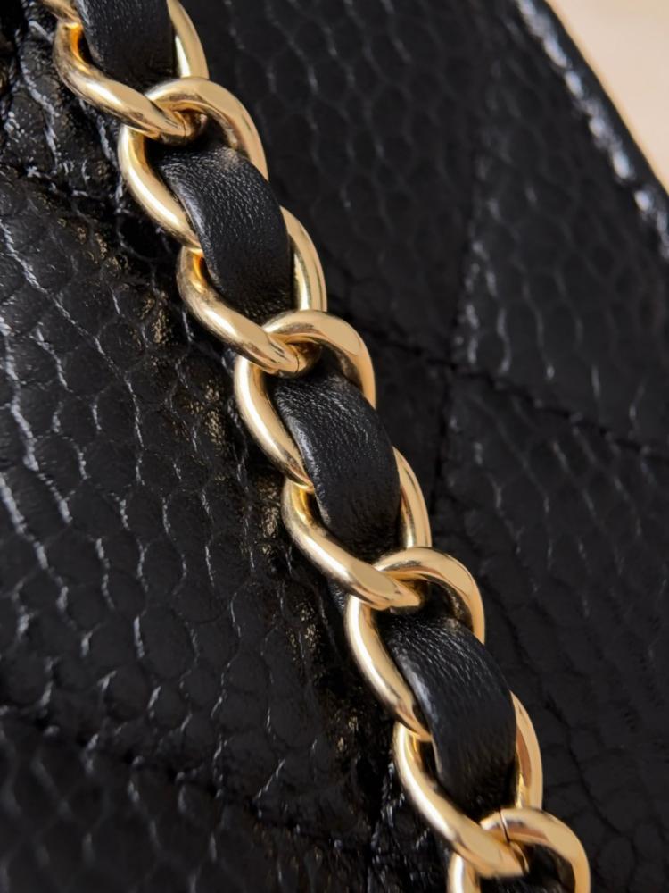 Chanel 26C Mini Classic Flap Bag – Black Caviar Leather