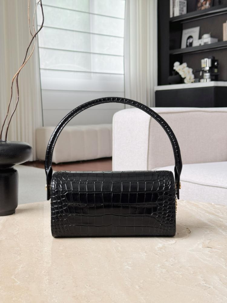 Chanel Zincirli Clutch Crocodile