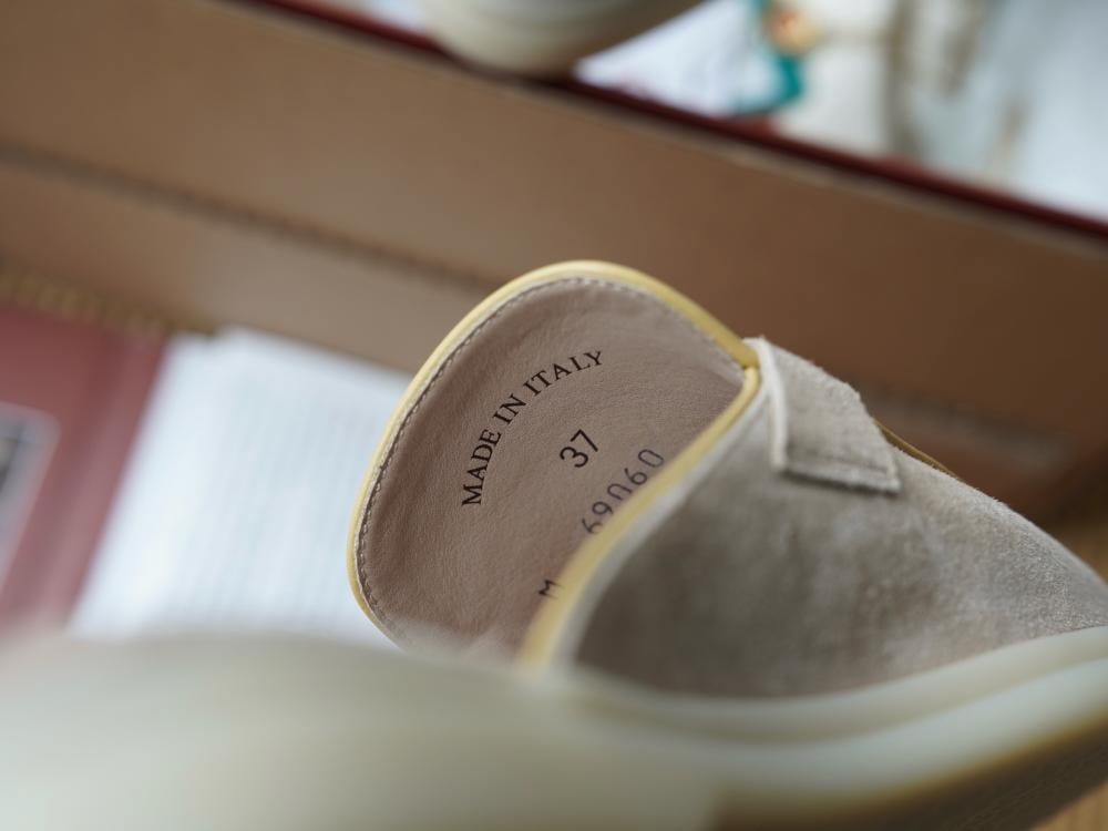 Loro Piana Charms Walk Babouche Loafer