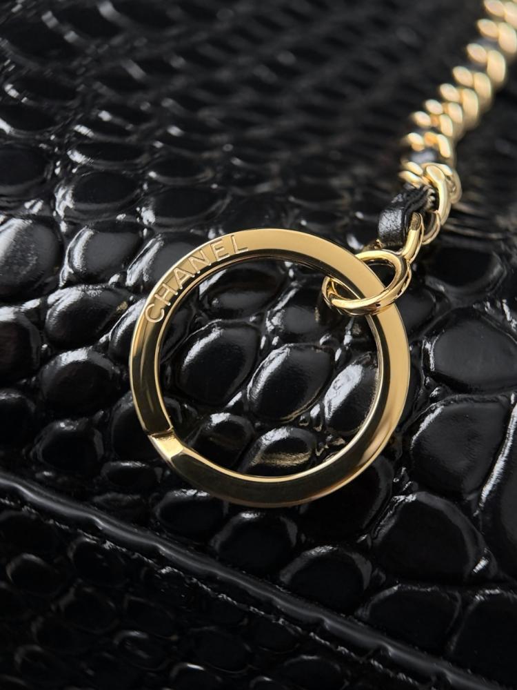 Chanel Küçük Cerf Alışveriş Çantası – Siyah