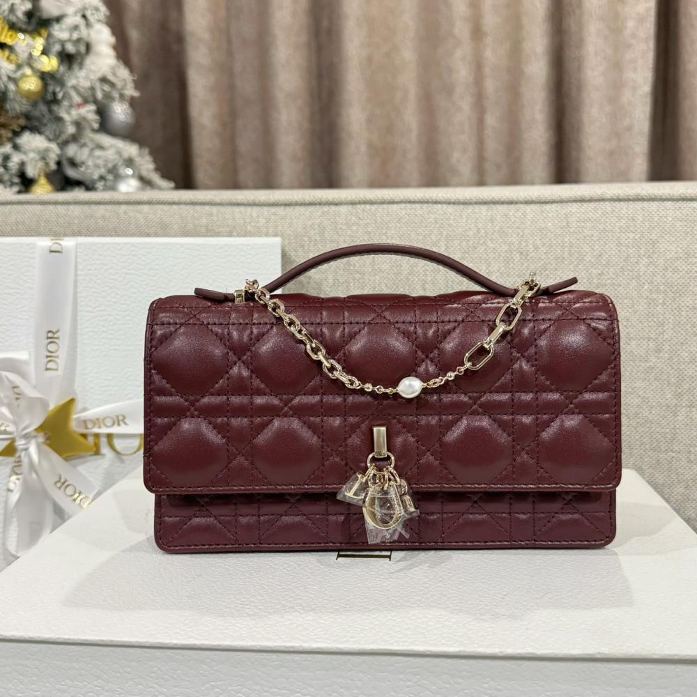 Dior Mini Bag Erik Cannage Lambskin