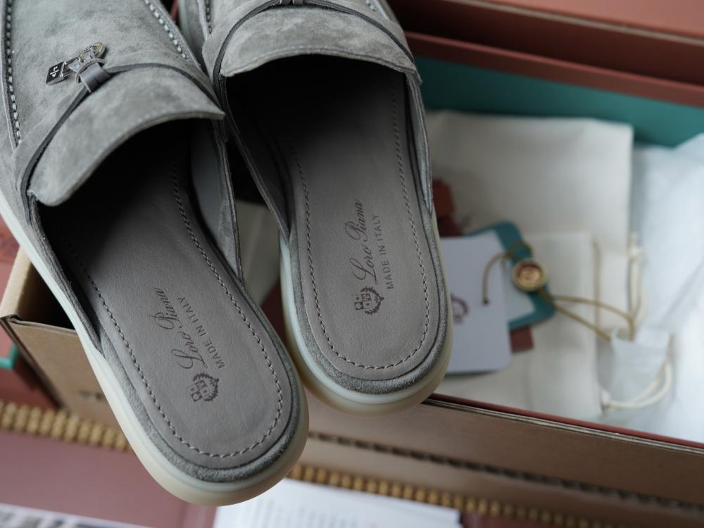 Loro Piana Charms Walk Babouche Loafer