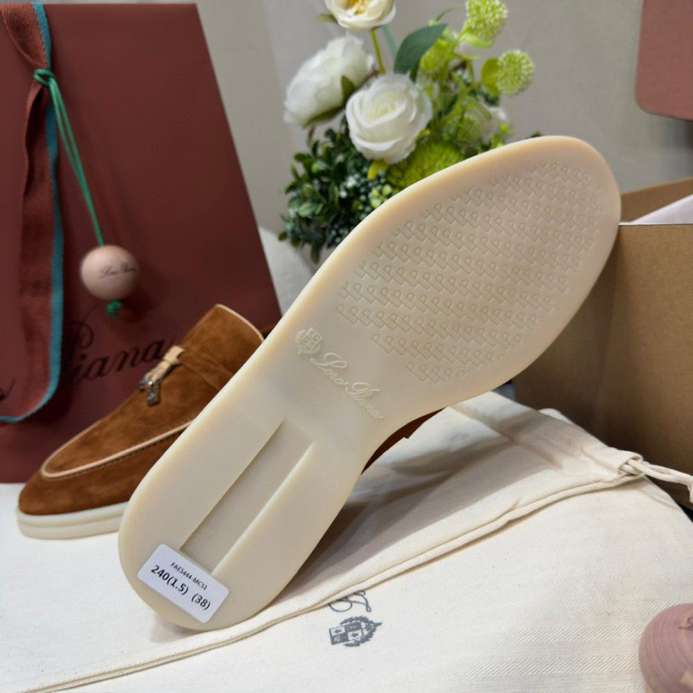 Loro Piana Yaz Büyüsü Yürüyüş Ayakkabısı - Karanfil - Glimmer of Luxury