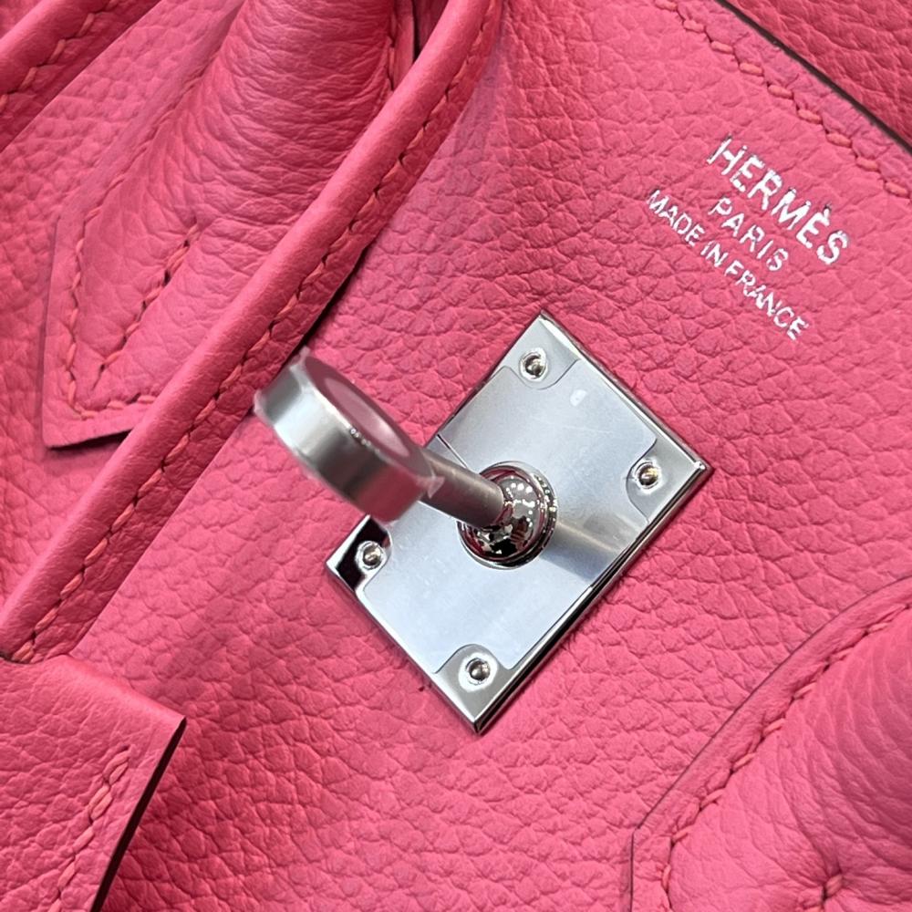 Hermès Birkin 25 Pembe Ruj Togo