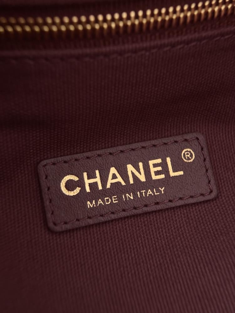 Chanel Büyük Alışveriş Çantası (Büyük Tote) – Kahverengi