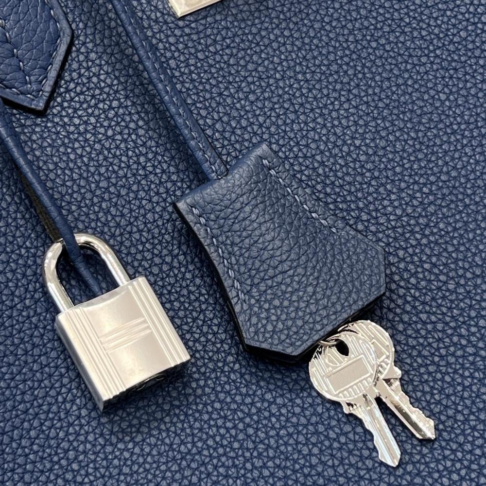 Hermès Birkin 35 Prusya Mavisi Togo