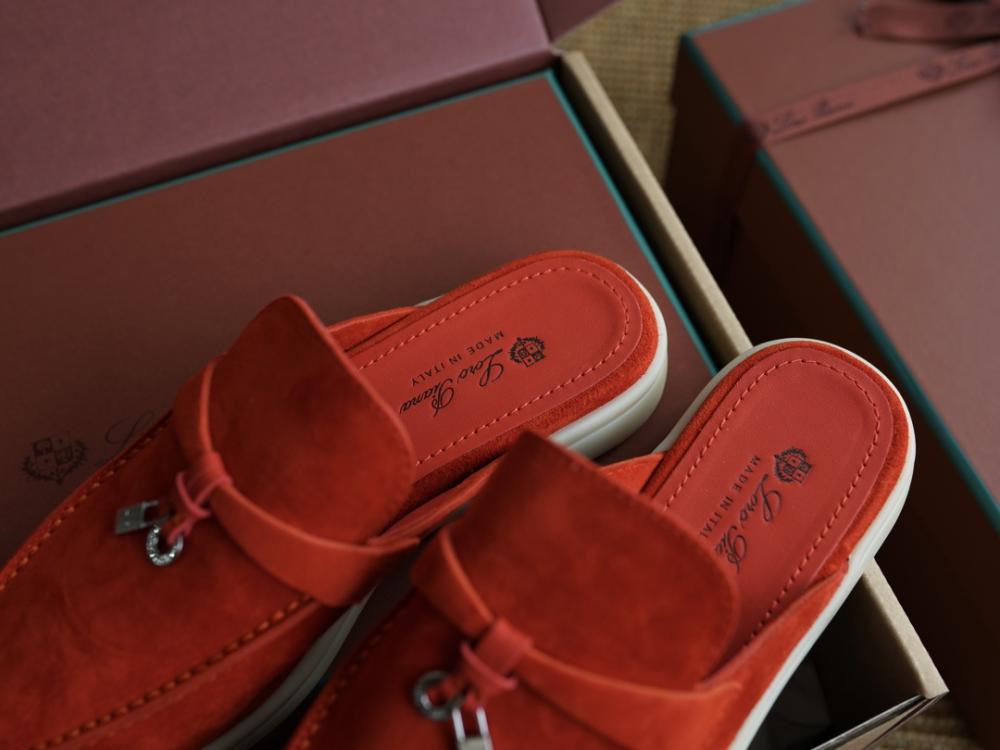 Loro Piana Charms Walk Babouche Loafer