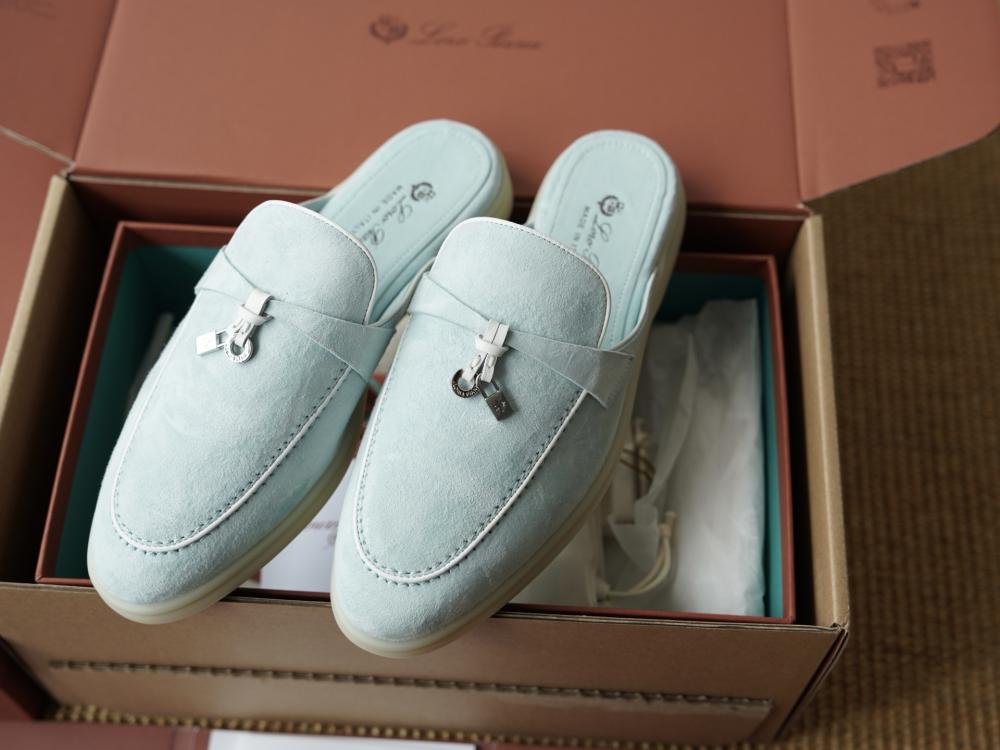 Loro Piana Charms Walk Babouche Loafer