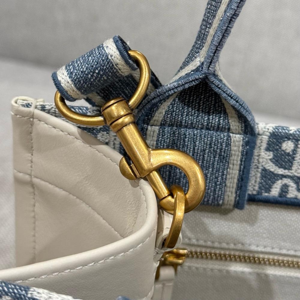 Christian Dior Mavi Book Tote Küçük