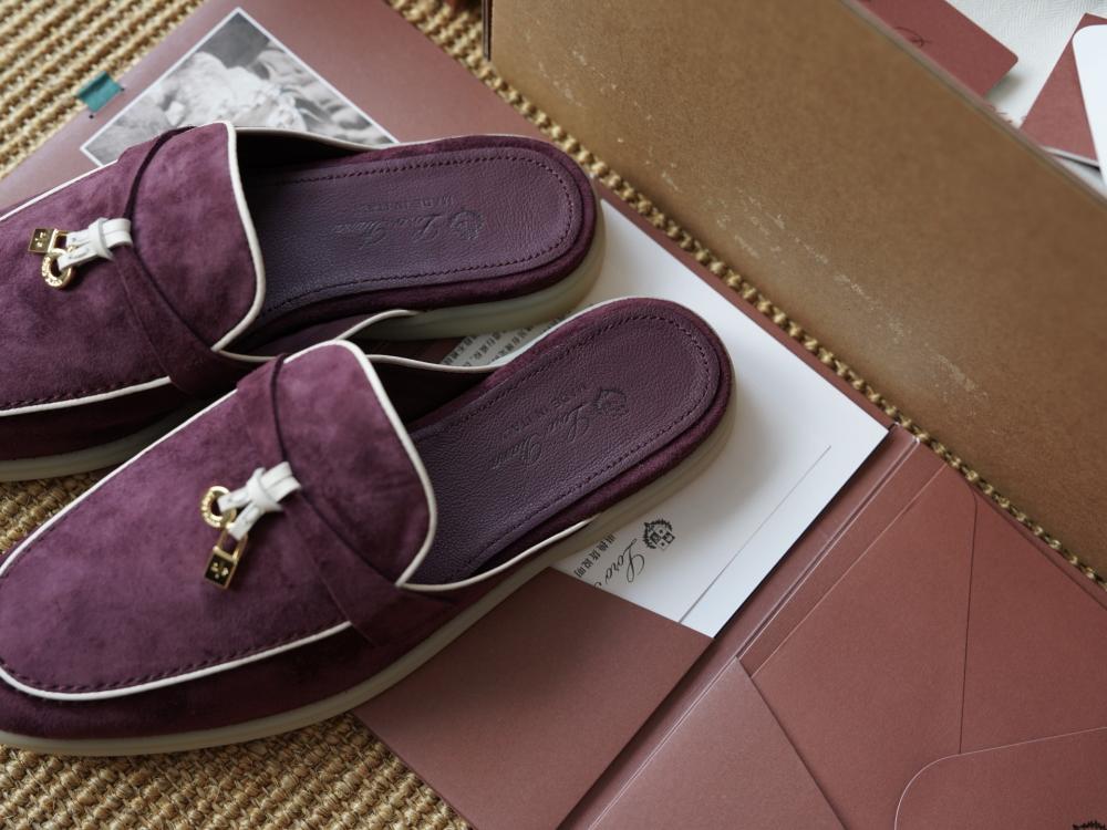 Loro Piana Charms Walk Babouche Loafer