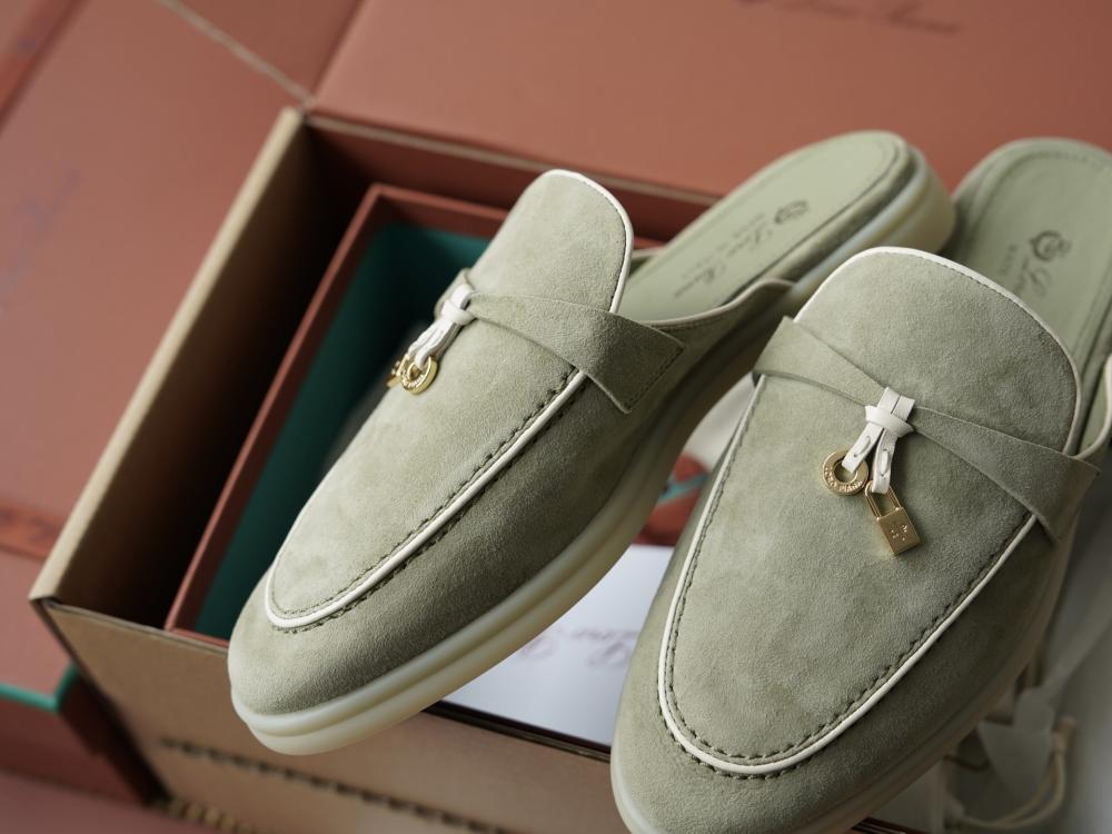 Loro Piana Charms Walk Babouche Loafer